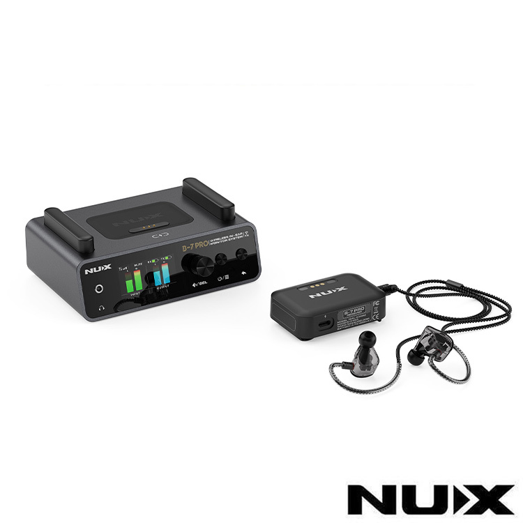 NUX B-7 PRO 無線 IEM 監聽系統（附贈 NFC-01夾具）