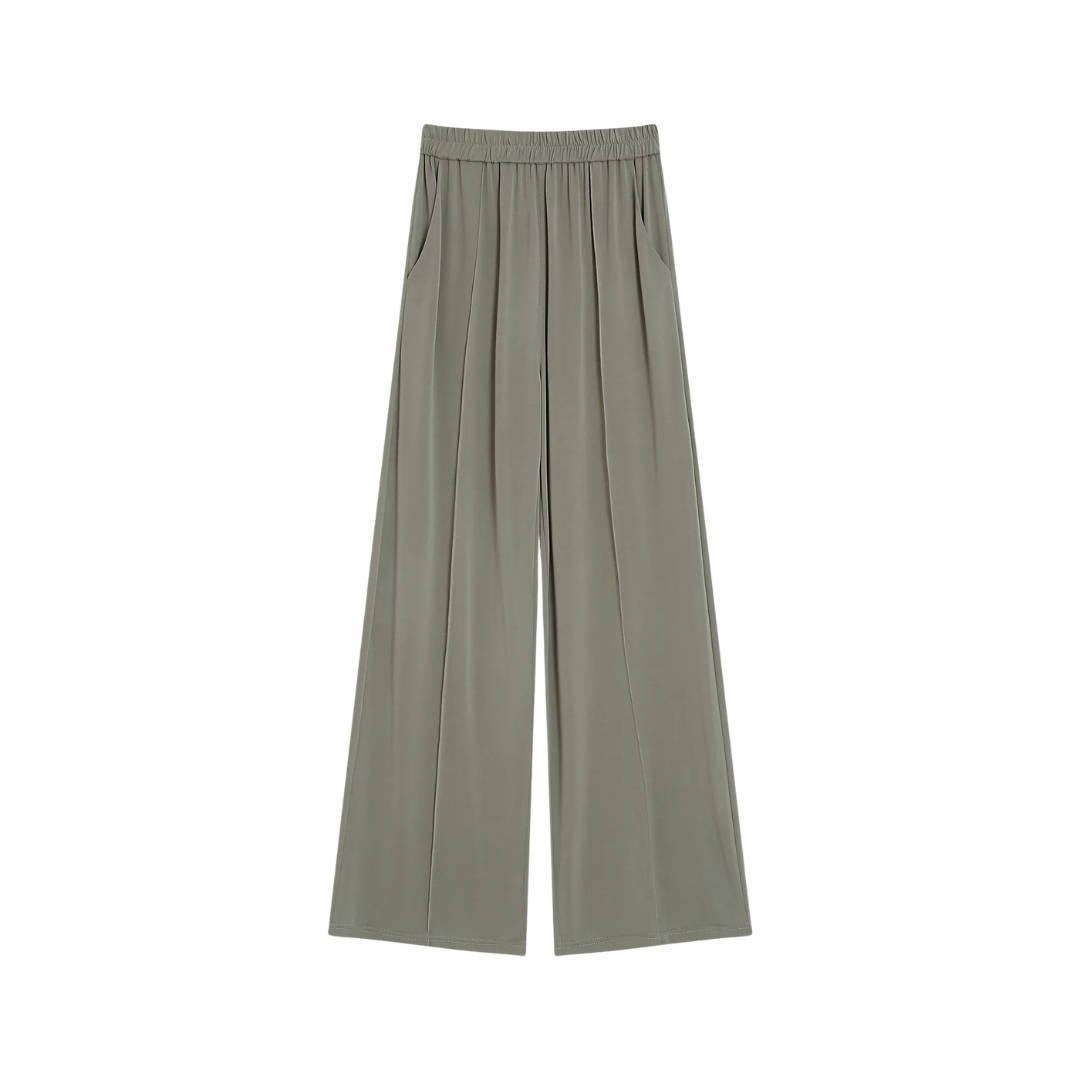 1GM0329-031 [GRACE & MILA] Modal Pants Kaki Pax #SS2613006 (C-EU-E)