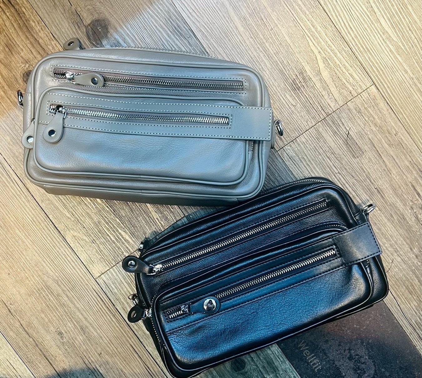 （O)  牛皮韓系多格層包包 - AN506  #1703HB