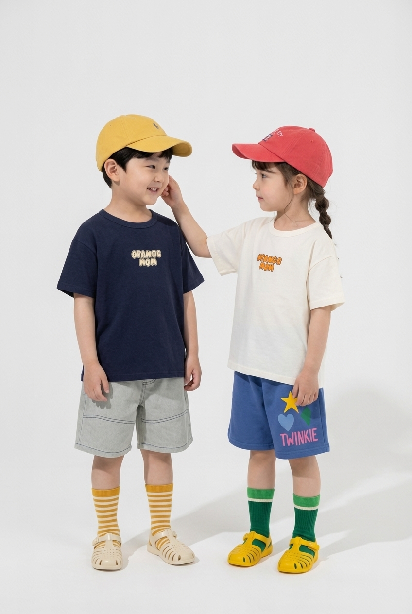 正韓夏Orangemom 兩色TWINKLE短褲