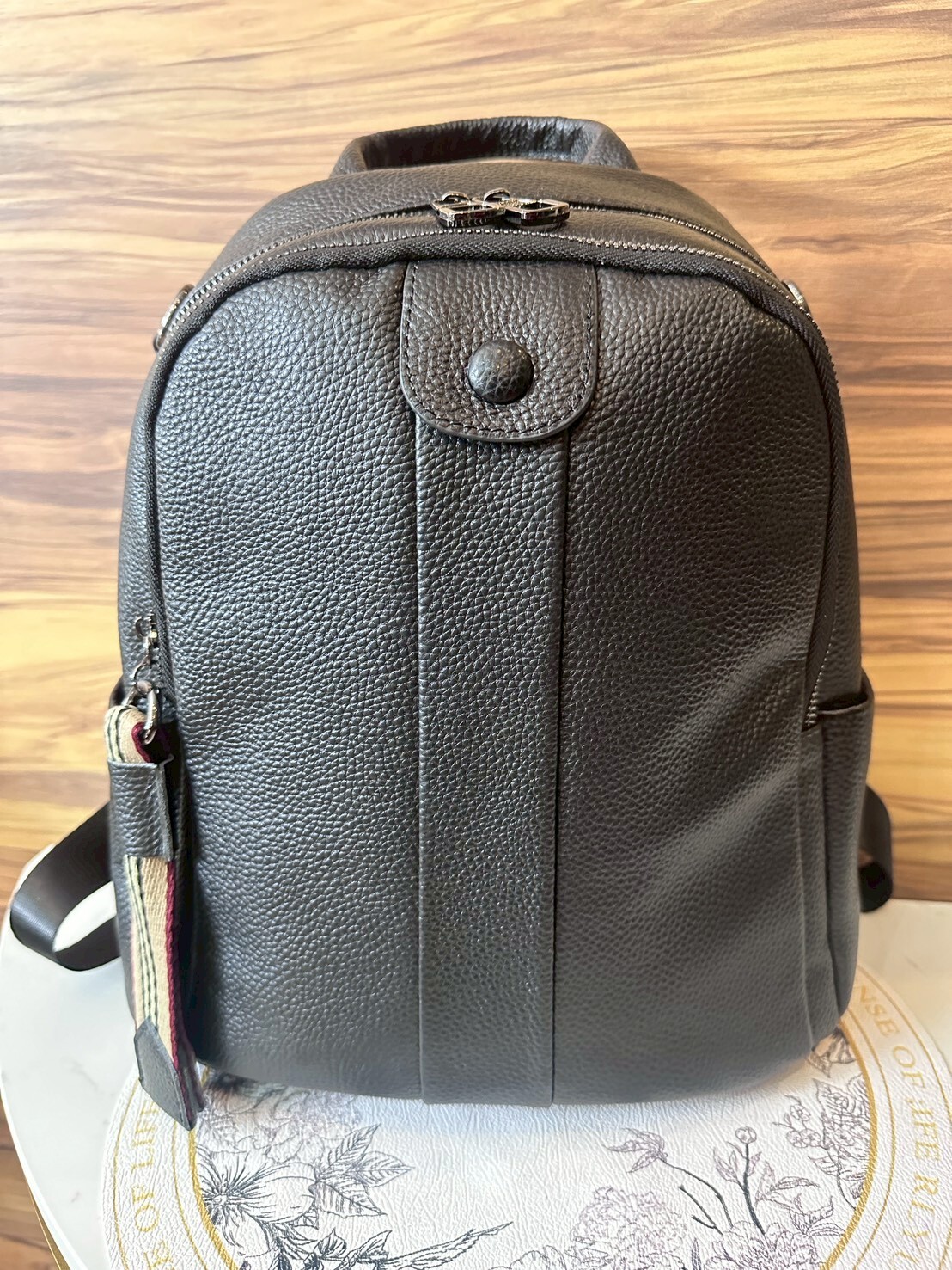 （R)  牛皮多格層後背包 - AN8082  #1703HB