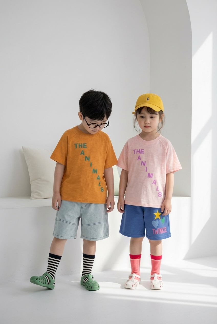 正韓夏Orangemom 三色the animal上衣