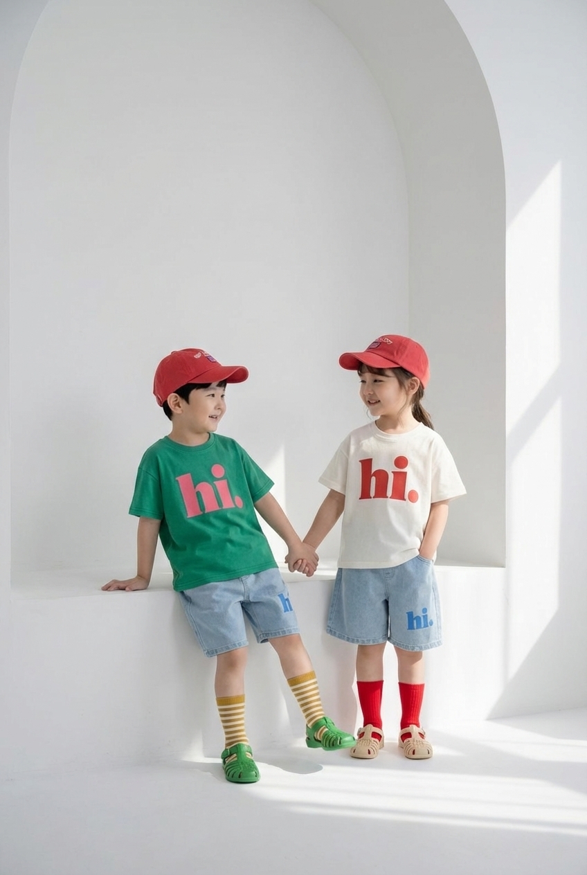 正韓夏Orangemom 五色HI多彩上衣