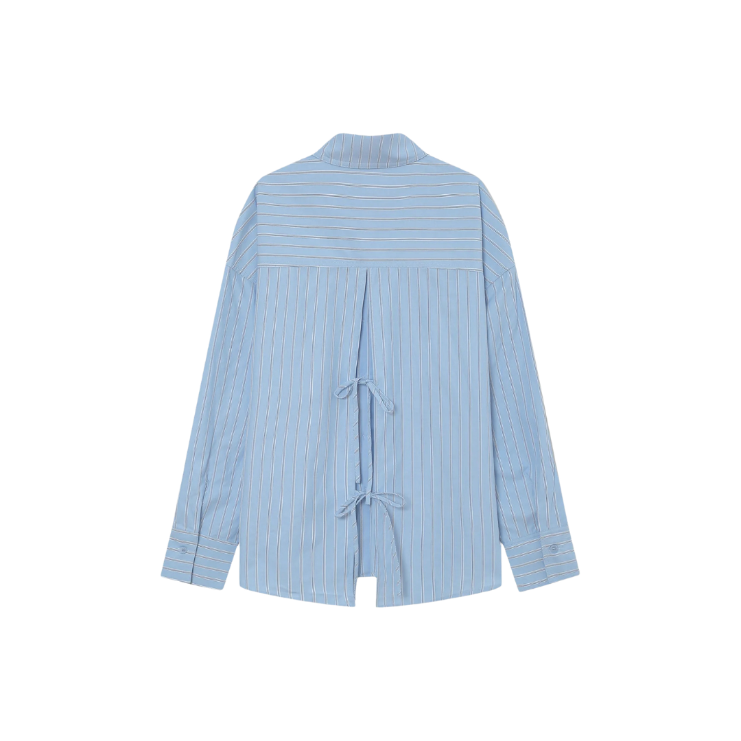 1GM0329-033 [GRACE & MILA] Oversized Shirt Bleuet Valerie #SS2617025 (C-EU-E)