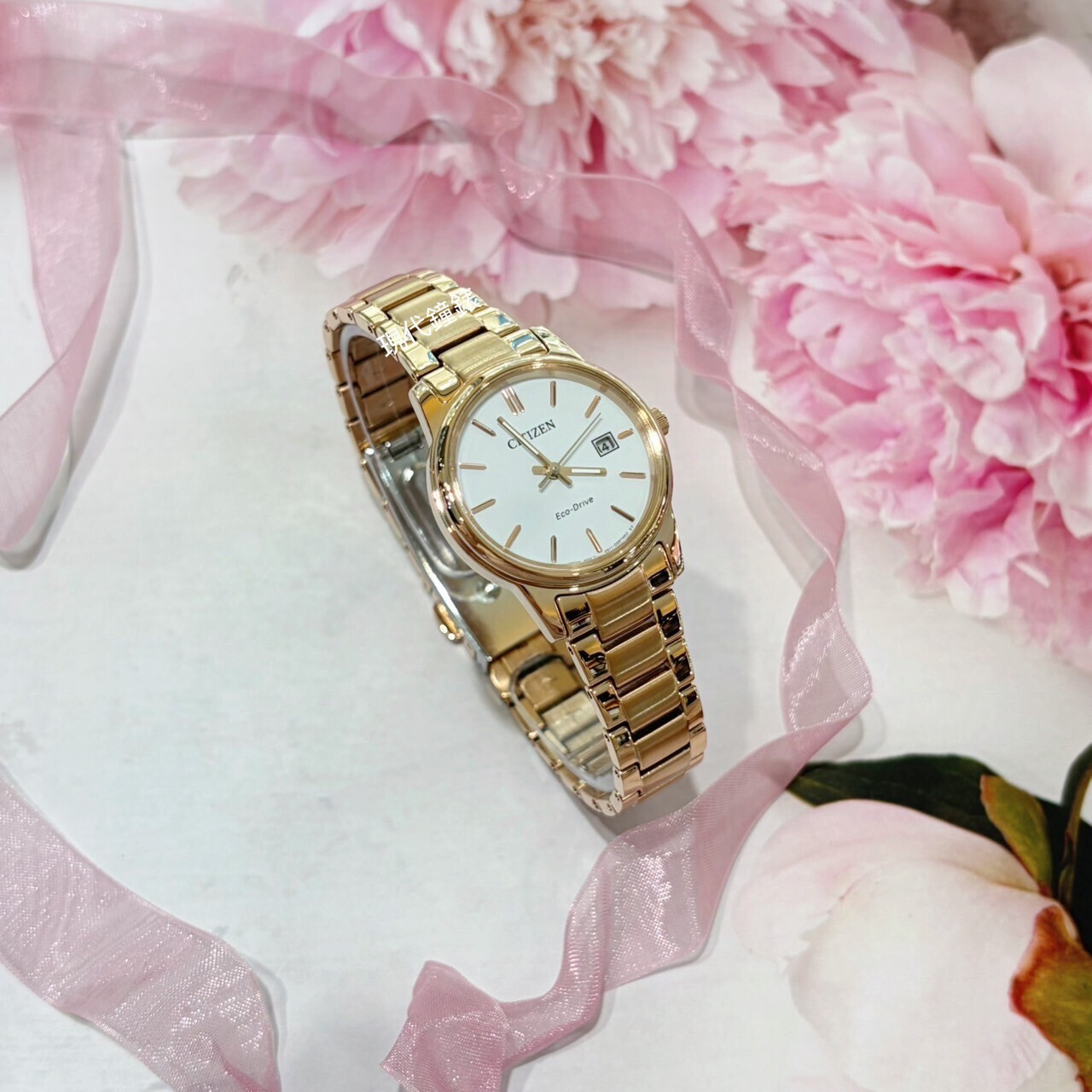 【CITIZEN 星辰】星辰 簡約經典腕錶EW2313-93A 28mm 現代鐘錶