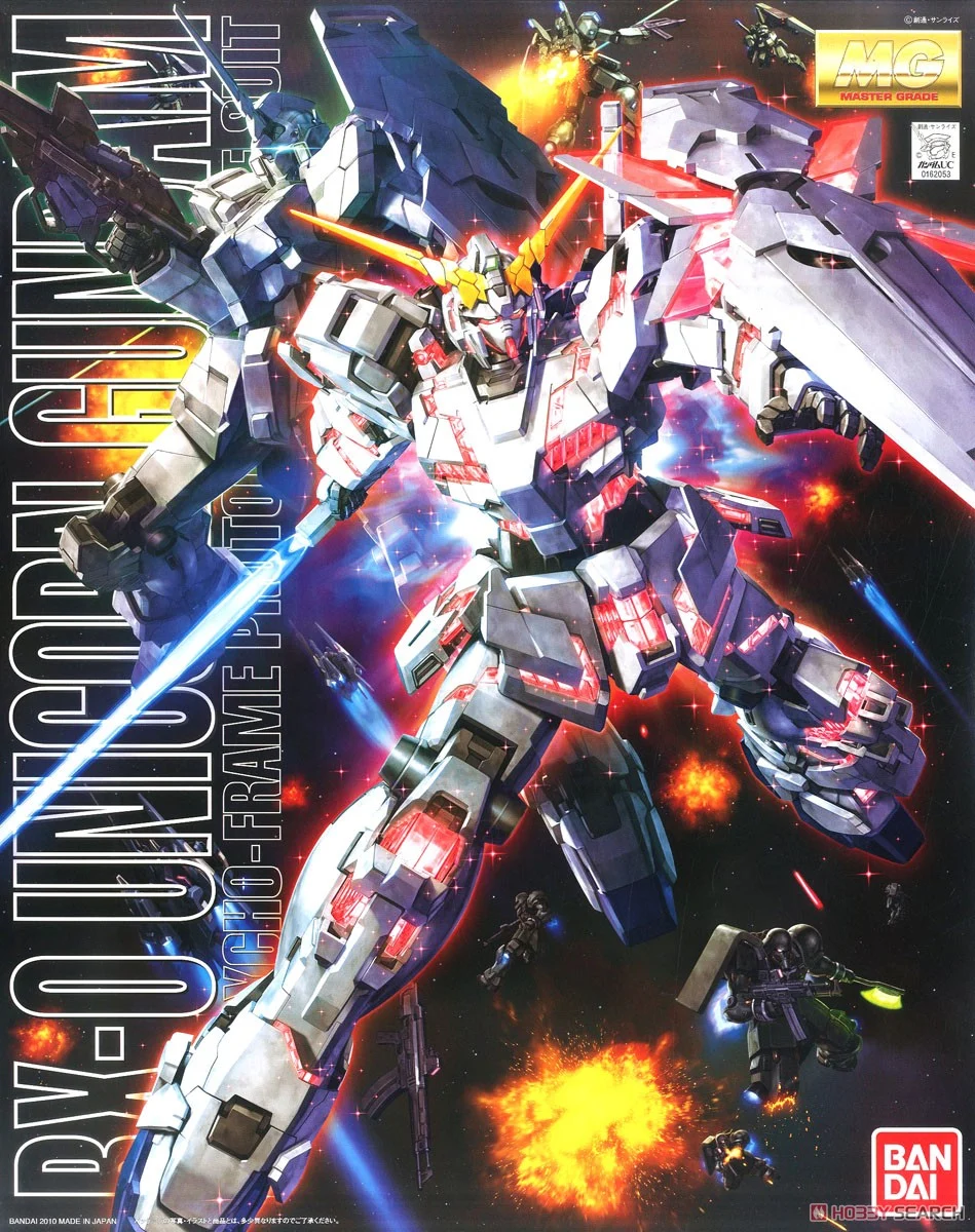 萬代 MG 1/100 獨角獸鋼彈 (電影版塗裝) 組裝模型