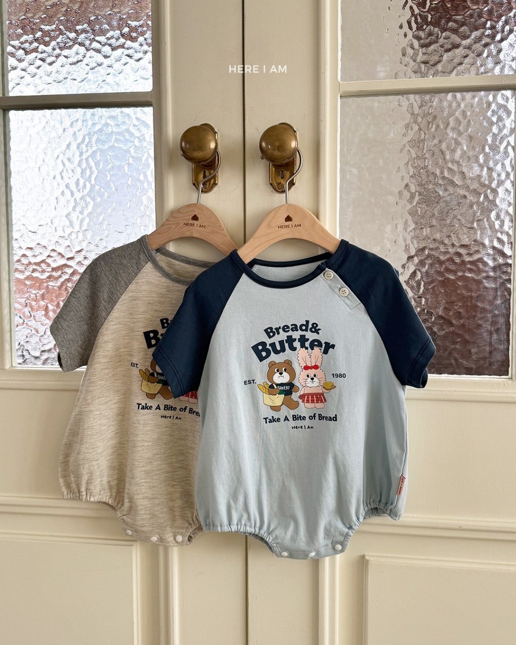 正韓夏hereiam 熊熊兔兔包屁衣