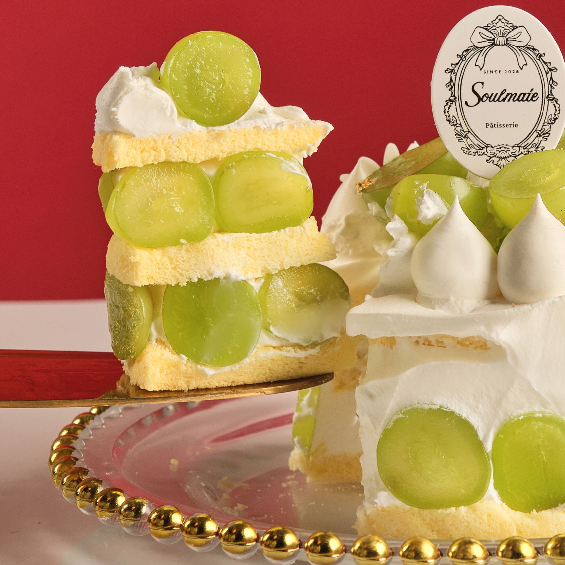 香印提子 忌廉蛋糕