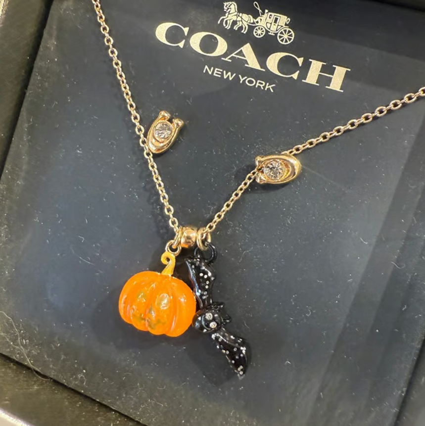 [S] COACH CZ006 PUMP BAT NCK SET,GOLD/MULTICOLOR, 889295637906 (SCO1064)