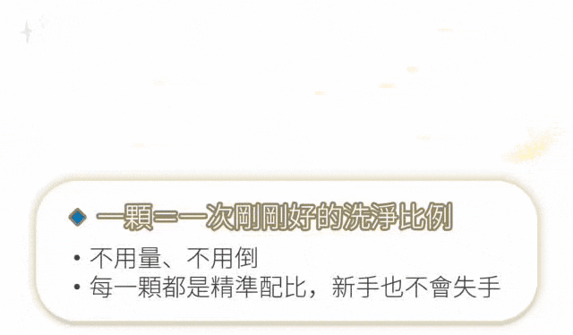 Dear PURE 四合一洗衣膠球 高效洗淨說明圖