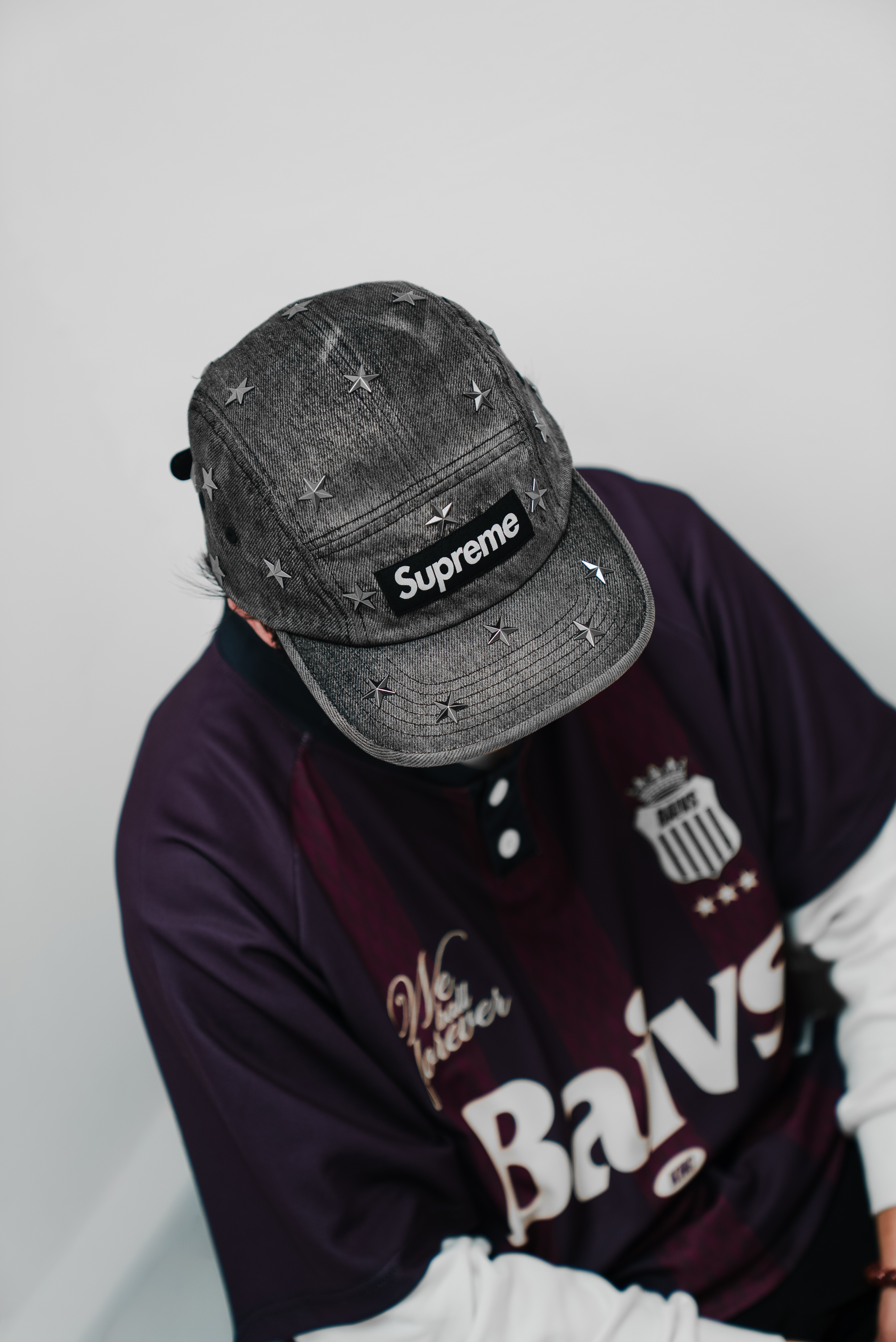 Focus Store】現貨秒發Supreme SS26 Week1 Stars Studded Deni