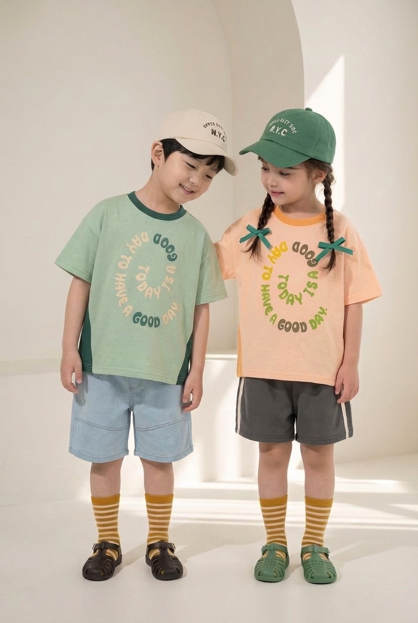 正韓夏Orangemom 兩色good day上衣