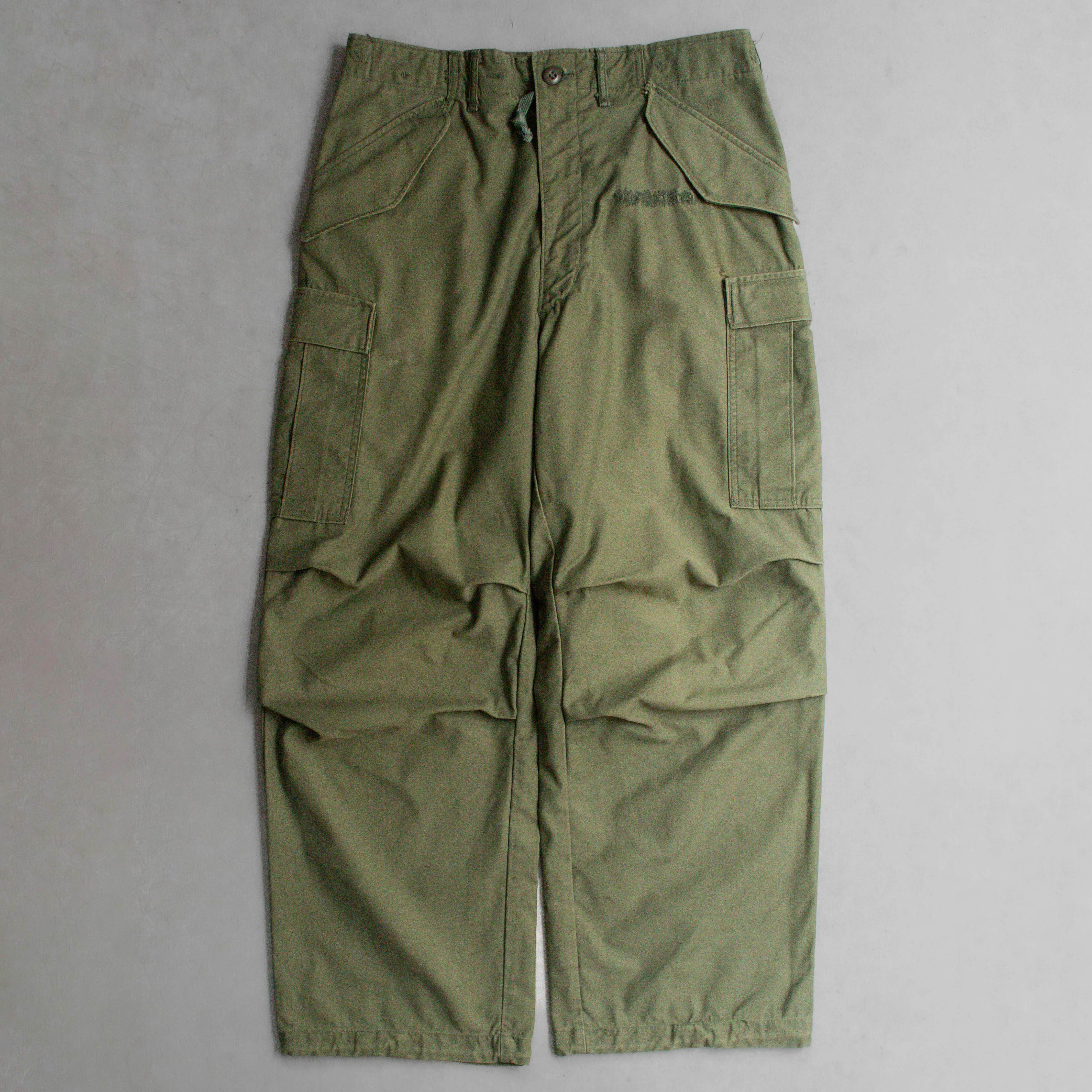 70S US ARMY M65 CARGO PANTS 美軍 公發 多口袋 軍綠 軍褲 長褲 A