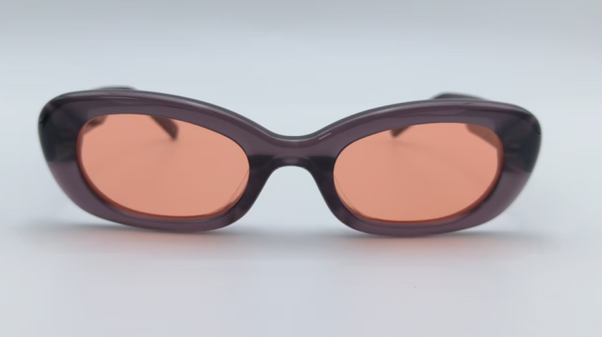 WS022 A22 透紫/粉紅片 太陽眼鏡 尺寸(mm): 52-23-146 42.6g