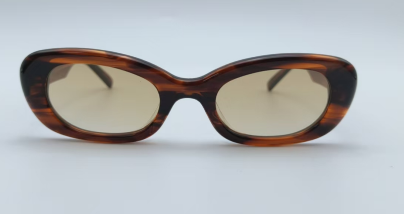 WS021 A21 條紋玳瑁/漸進淺茶片 太陽眼鏡 尺寸(mm): 52-23-146 42.6g