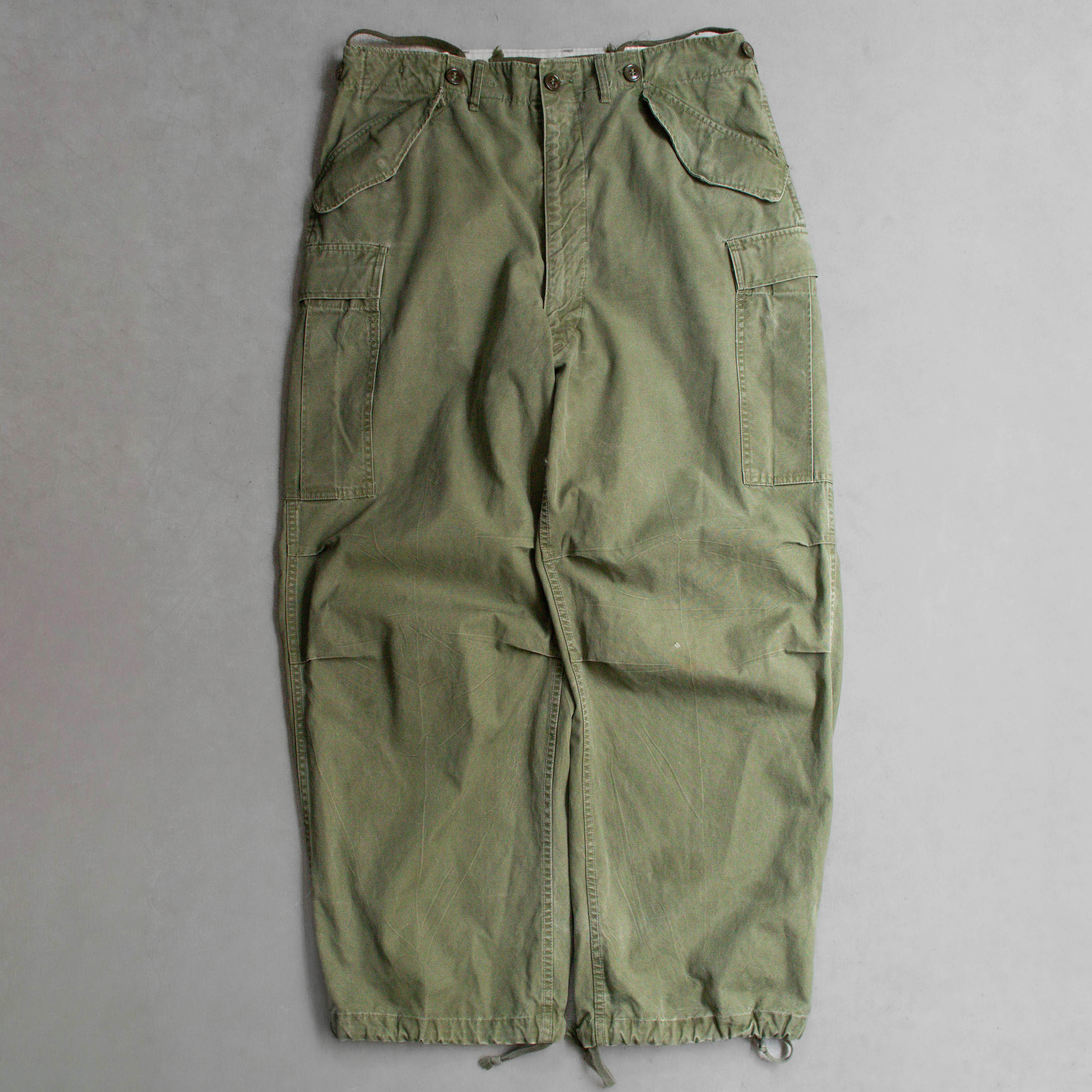50S US ARMY M51 CARGO PANTS 美軍 公發 多口袋 軍綠 軍褲 長褲