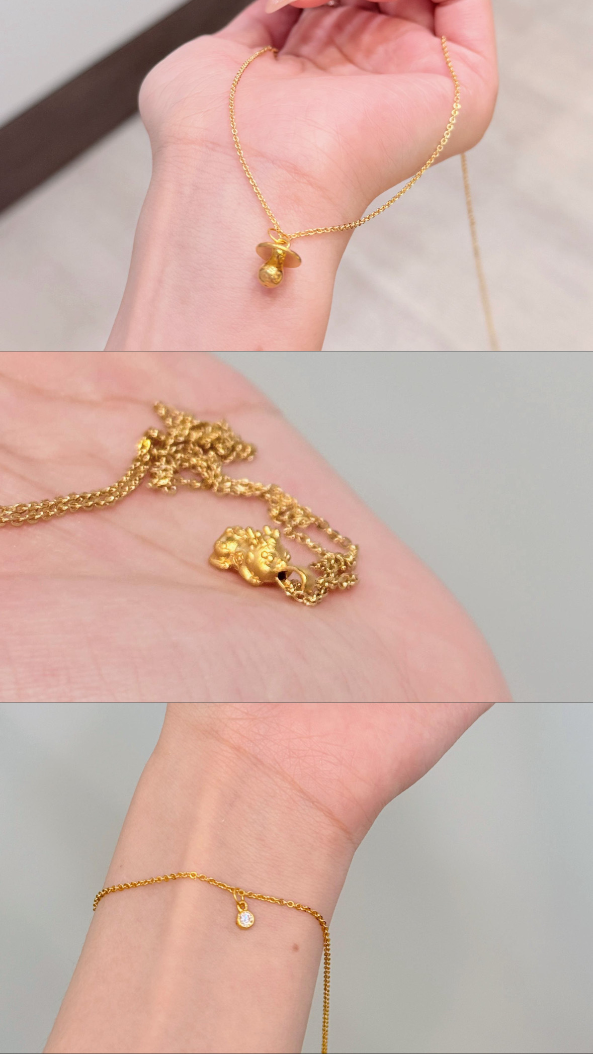 9999黄金吊墜17💛 (預訂貨品)