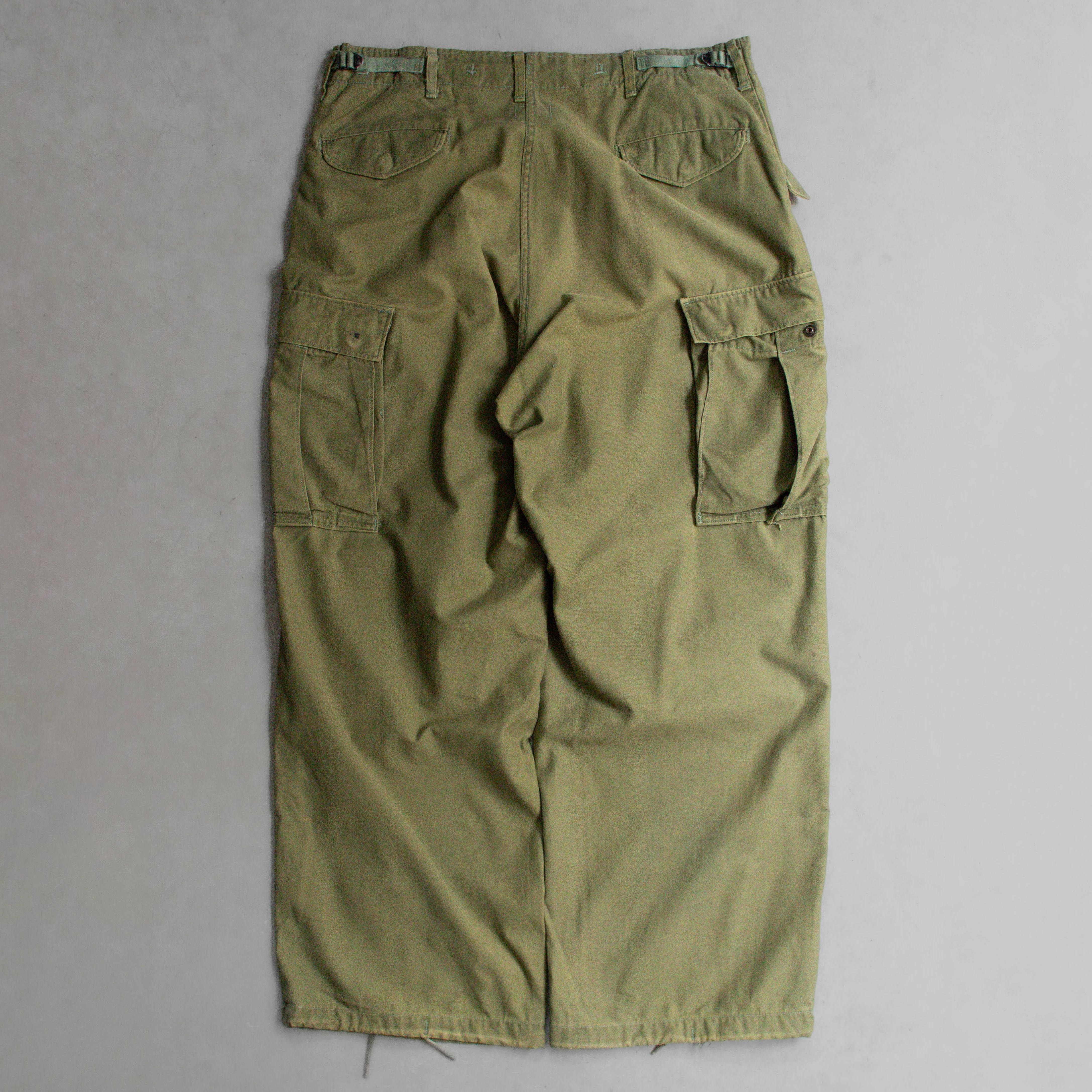 70S US ARMY M65 CARGO PANTS 美軍 公發 多口袋 軍綠 軍褲 長褲 B