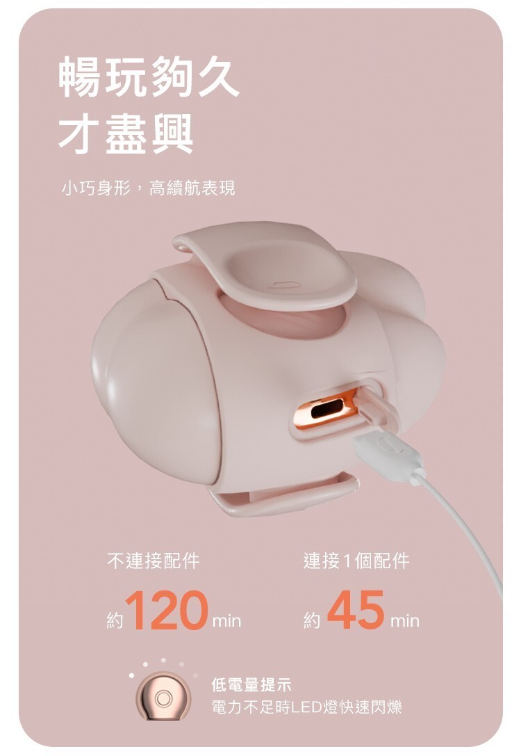 輕喃 qingnan #10 腿部壓力感應吸吮震動按摩器