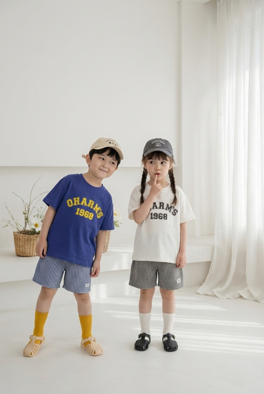 正韓夏Orangemom 五色OHARMS運動上衣