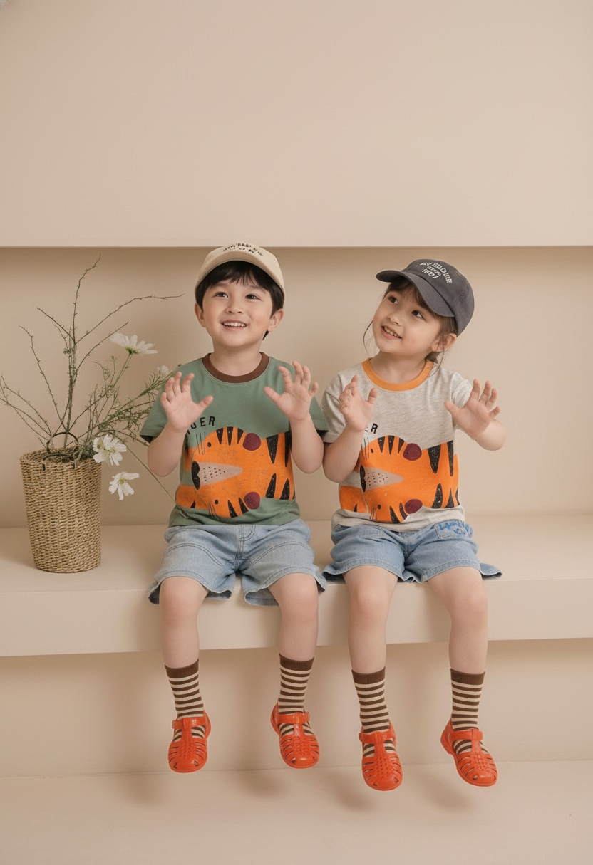 正韓夏Orangemom 三色hi牛仔短褲