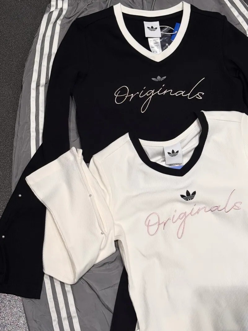 Adidas Originals P Tee LS 長袖V領上衣