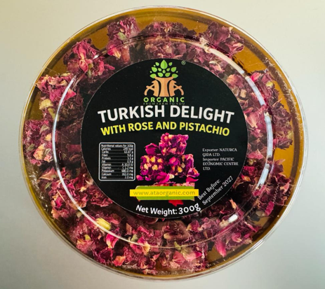 TR260317-T1-rose petal turkish delight with pistachio-250g-(EXP-2027-2028)