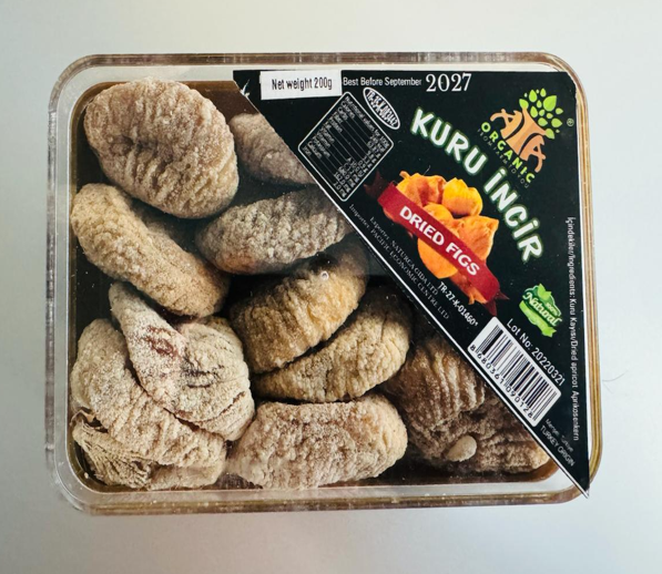 TR260317-T3-Turkish Organic Dried Fig 無花果-250g-(EXP-2027-2028)