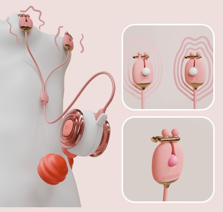 輕喃 qingnan #16 手機遙控 智能版腿部壓力感應吸吮震動按摩器