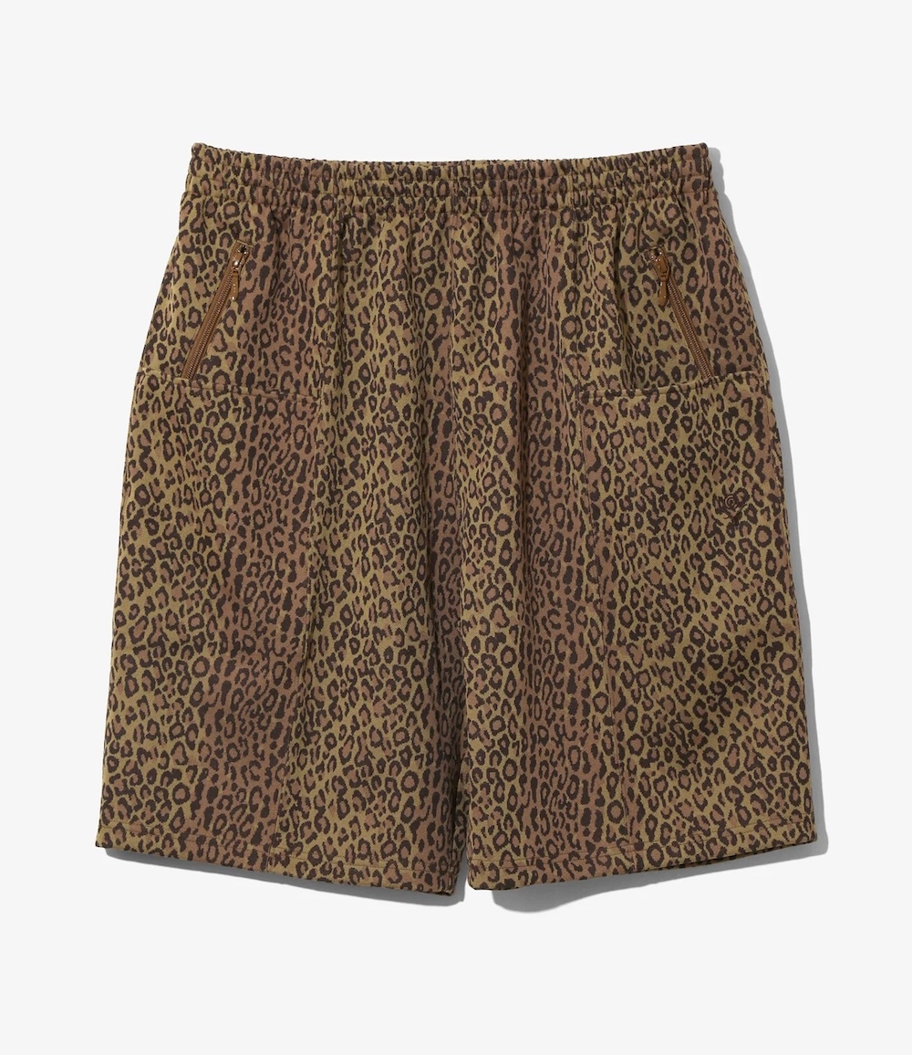 South2 West8 - SX713 String C.S. Short - Poly Jq. / Leopard