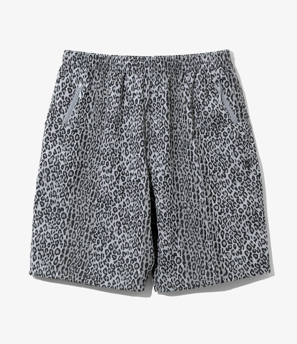 South2 West8 - SX713 String C.S. Short - Poly Jq. / Leopard