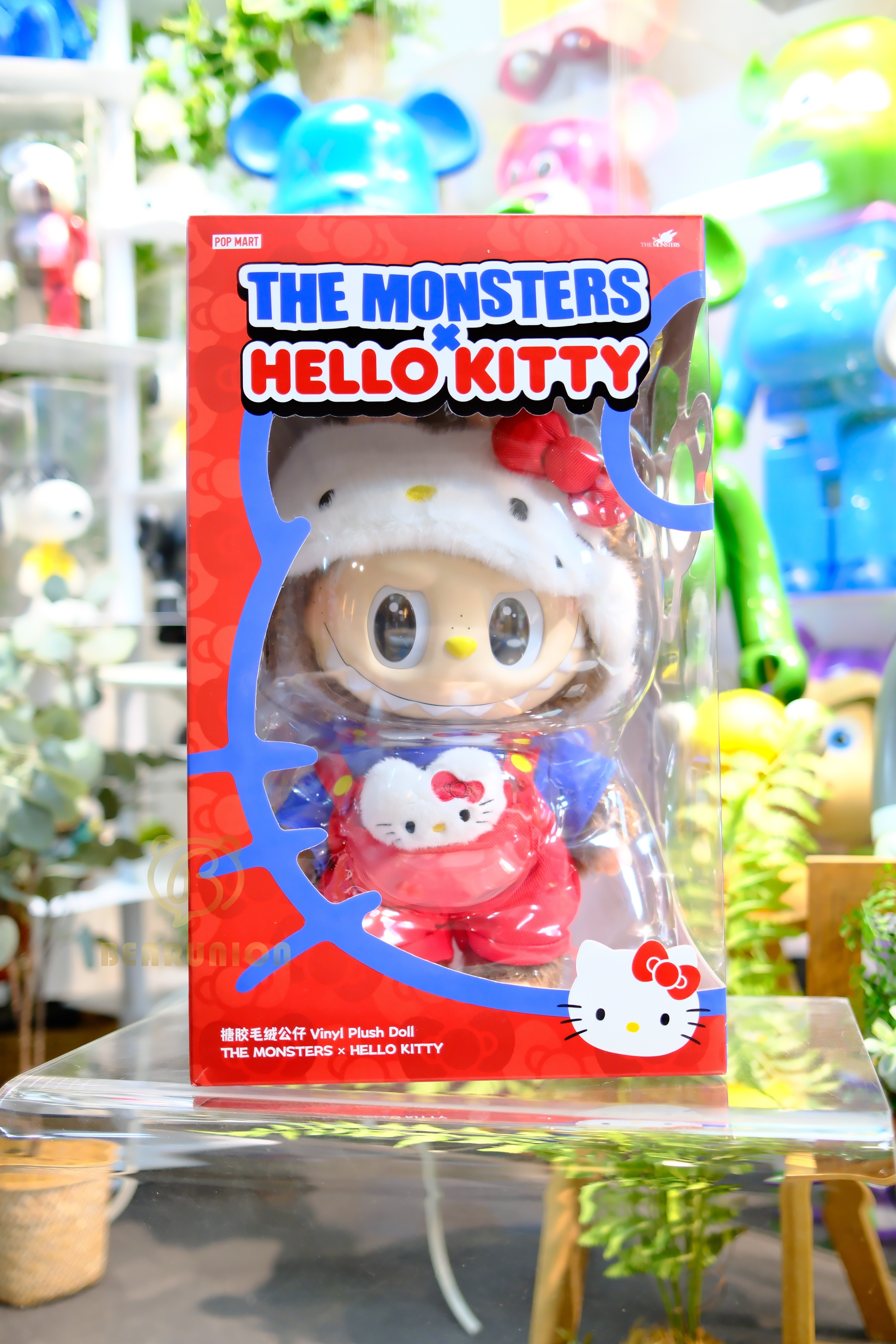 🎏預訂🎏THE MONSTERS × HELLO KITTY-Vinyl Plush Doll 38cm