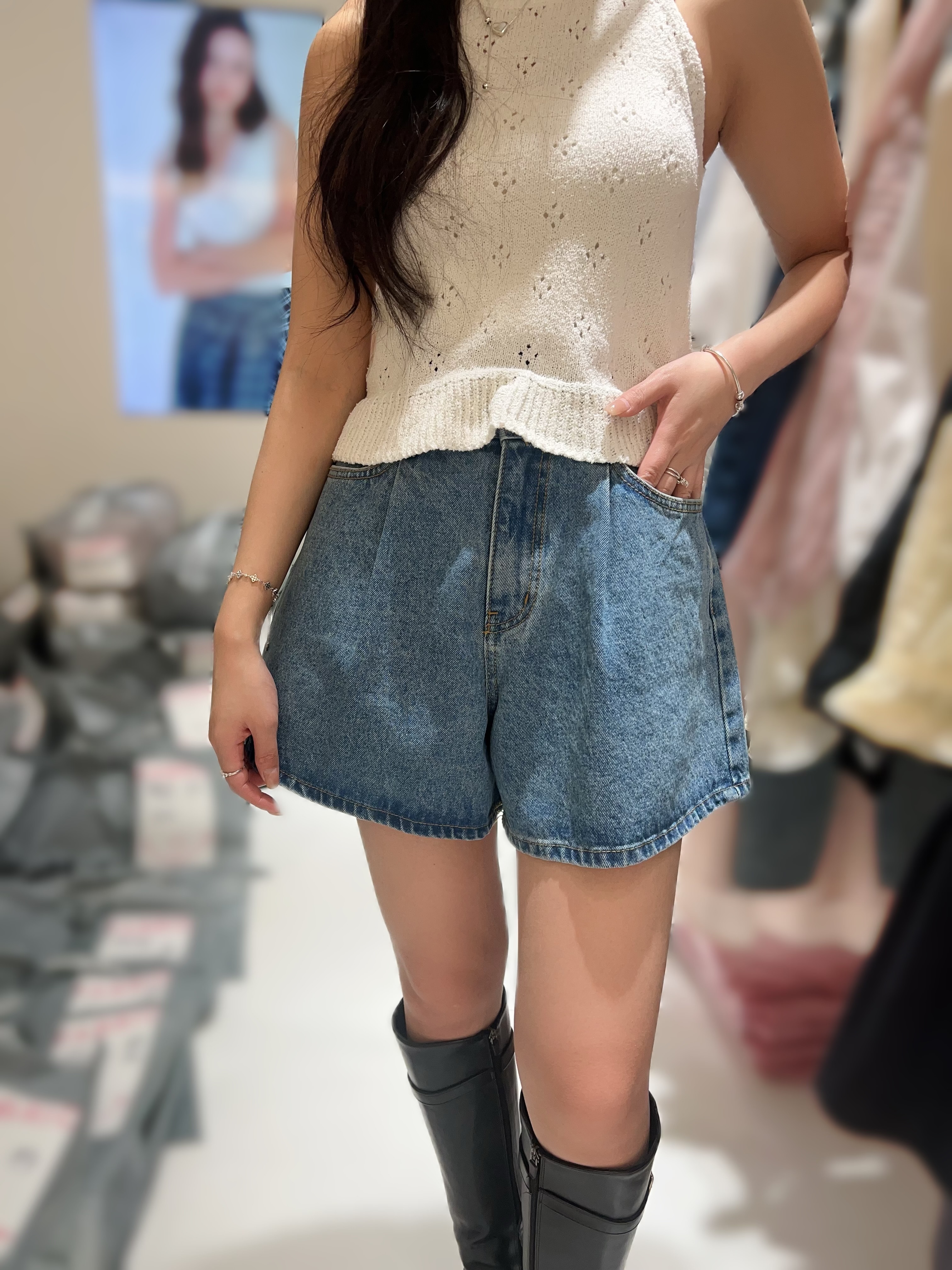 FC06 S:腰26 HIP43 長14.5 /M:腰29 HIP44 長15  $519 (一口價)