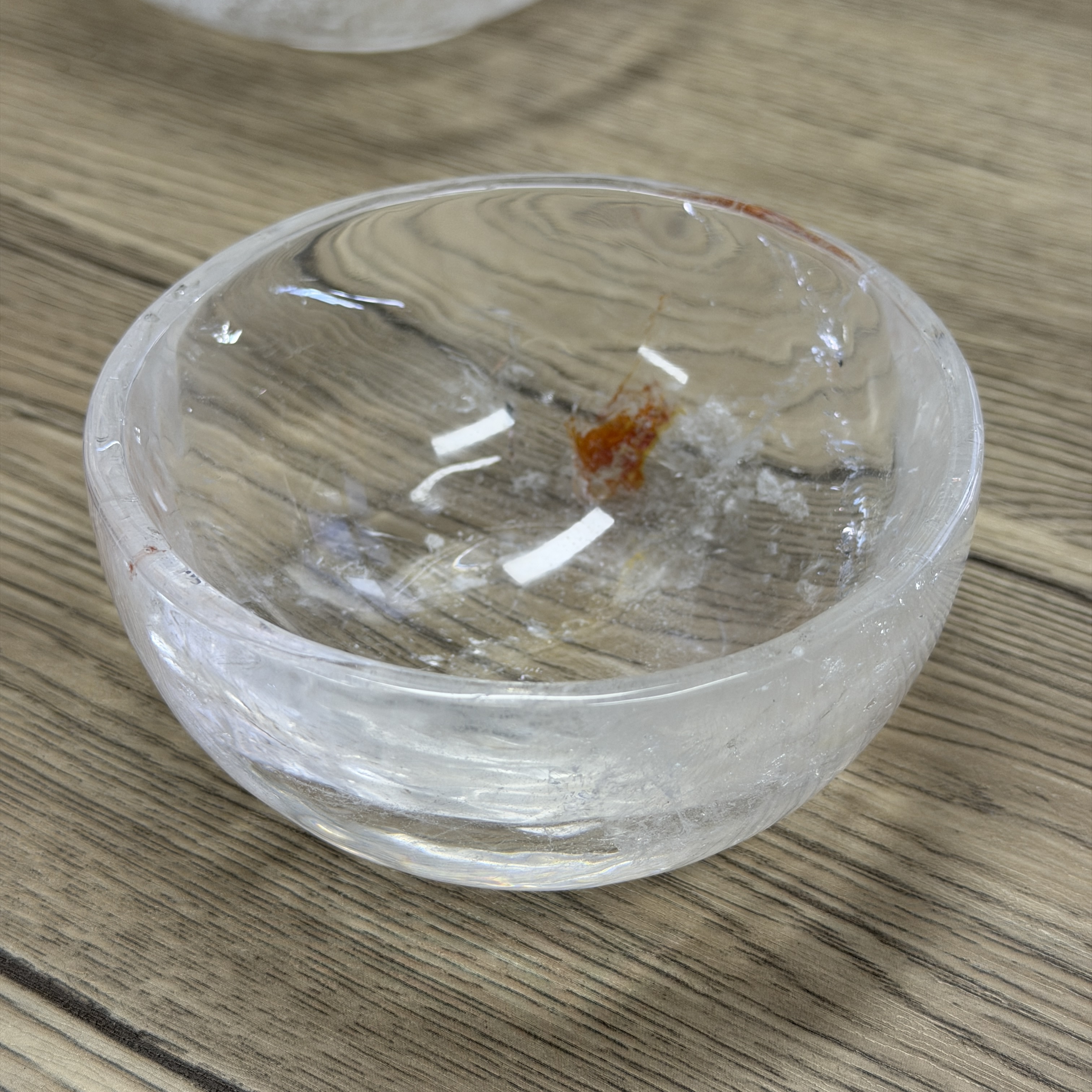 高品質白水晶碗10.5cm  WD2257