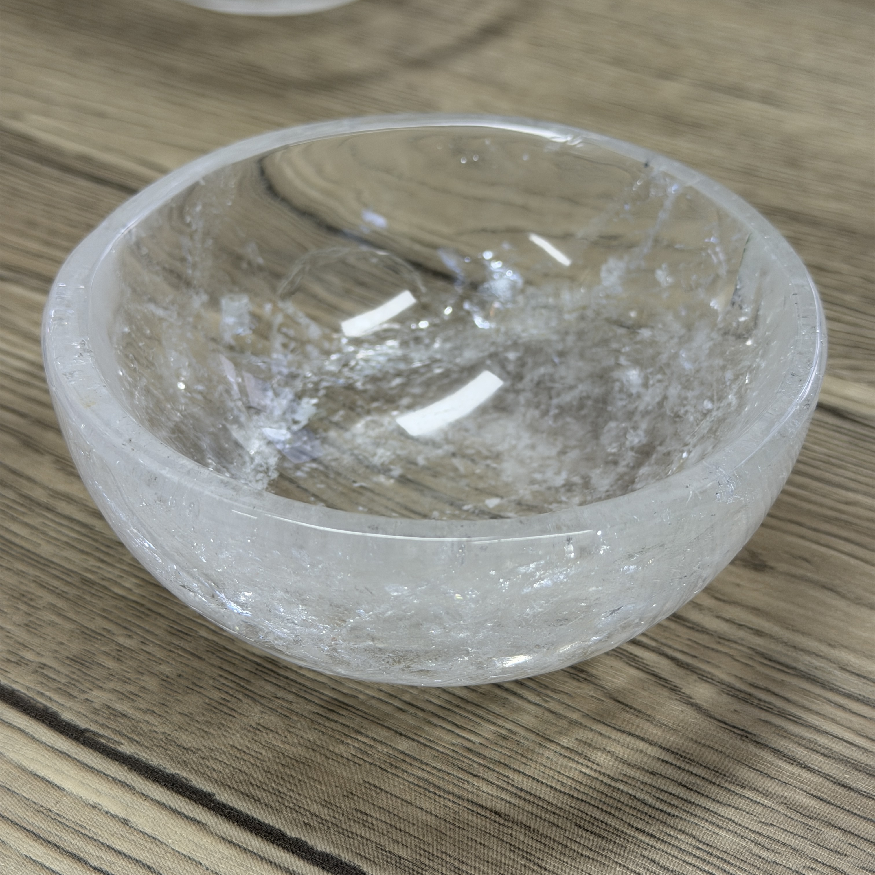 高品質白水晶碗11cm  WD2256