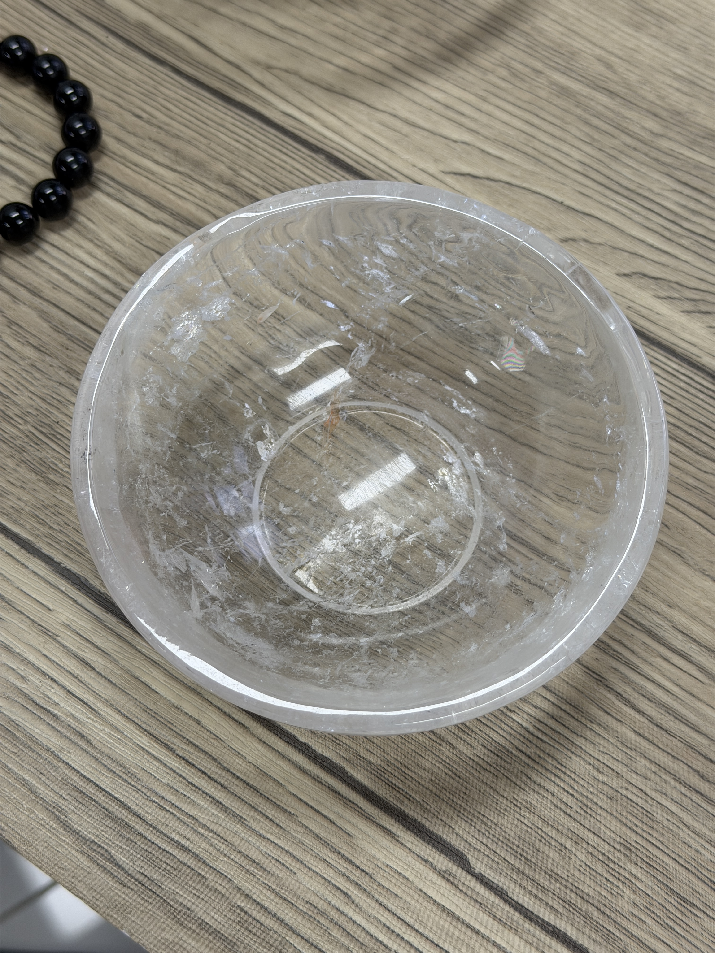 高品質白水晶碗11.7cm  WD2254