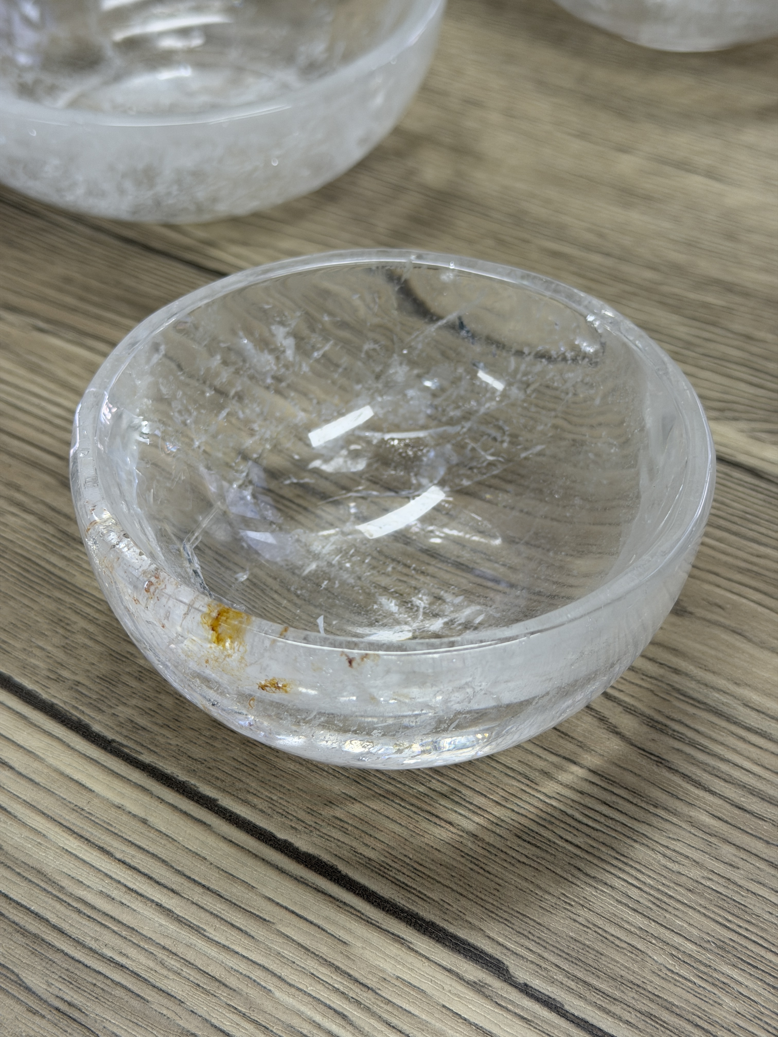 高品質白水晶碗10.5cm  WD2253