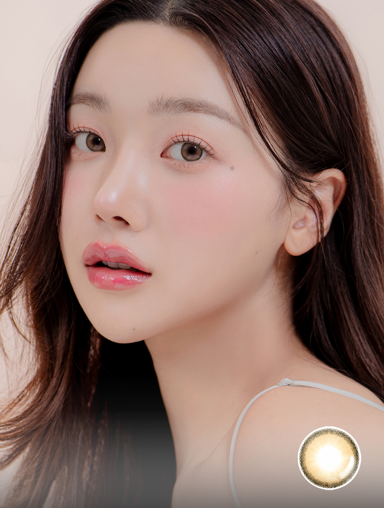 LENSME 月拋 Holoris Ginger Brown(2片裝)