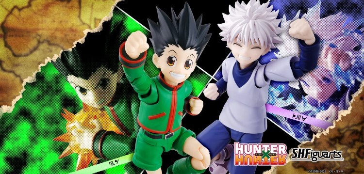 【現貨】[SHF]《全職獵人》小岡 & 基路亞 (2026年3月再販版本)