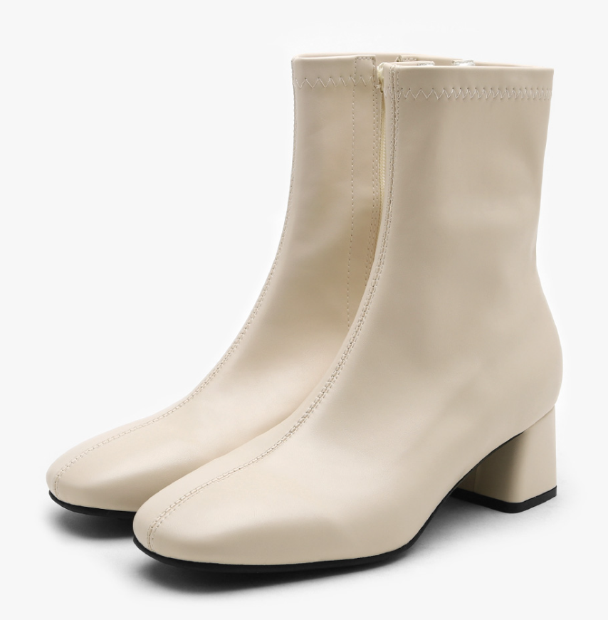 [S] SAPPUN Ebev Socks Ankle boots ,290978,Ivory, S291004 (SZZ997)