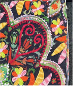 AUS-CCG0317-156 SB-104 A 100% Merino Hand embroidery (A115)