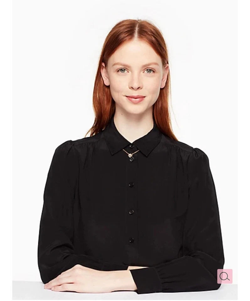 [S] KATE SPADE CLEAR/GOLD O0RU1137 LADY MARMALADE NECKLACE, 098686585546 (SKS1722)