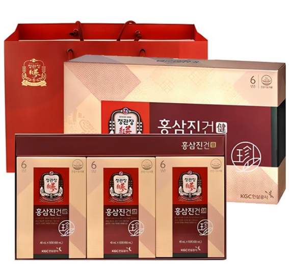 正官庄 6年根紅蔘 真健（홍삼진건）40ml x 30包 | 保健之選