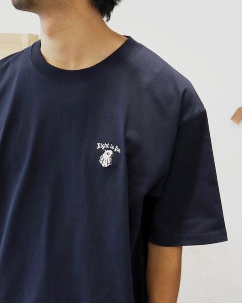 日本 Power To The People 細刺繍 T-Shirt Series