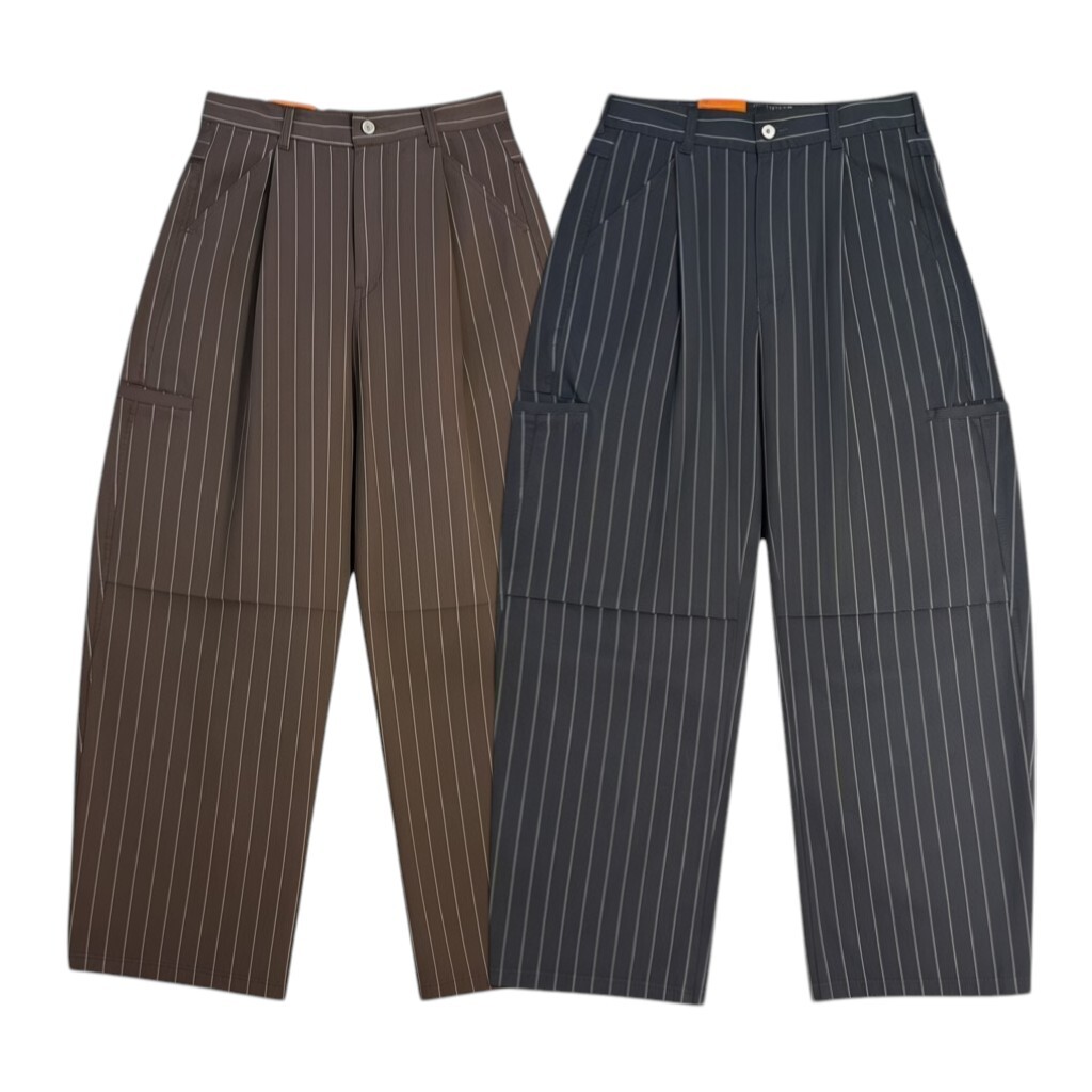 《K》都會質感細條紋西裝套裝(褲子)