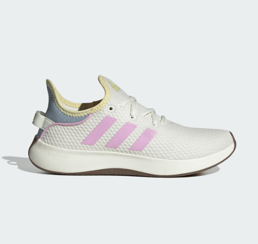 [S] ADIDAS WHITE CLOUDFOAM PURE SHOES, II0043-WHITE (SZZ876)