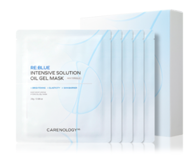 CR260317-R11-Carenology95 RE:BLUE Intensive Solution Oil Gel Mask (28g x 5sheet)-(EXP-20/7/2028)