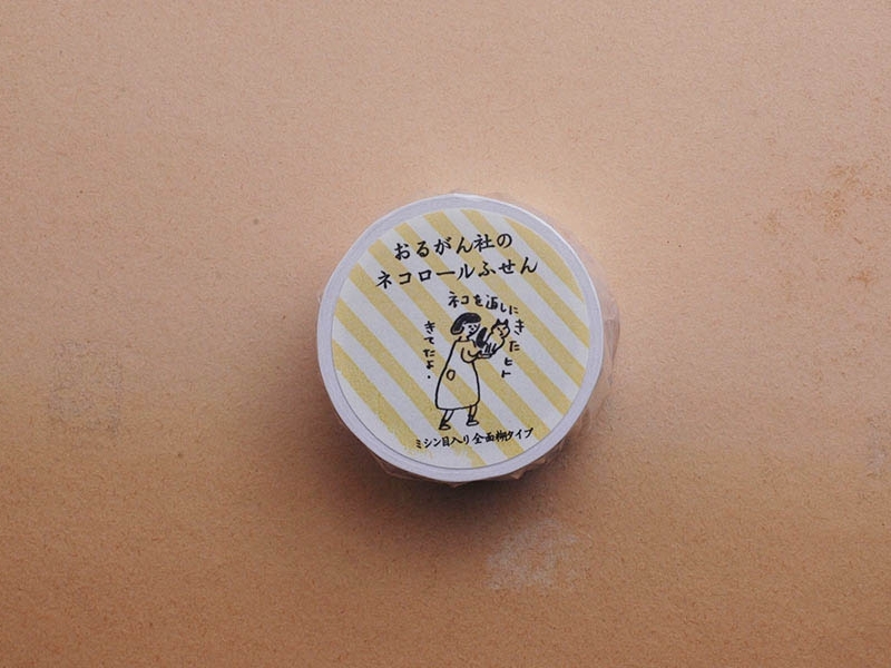 日本倉敷意匠．Yuki Nishio 貓咪便條紙卷