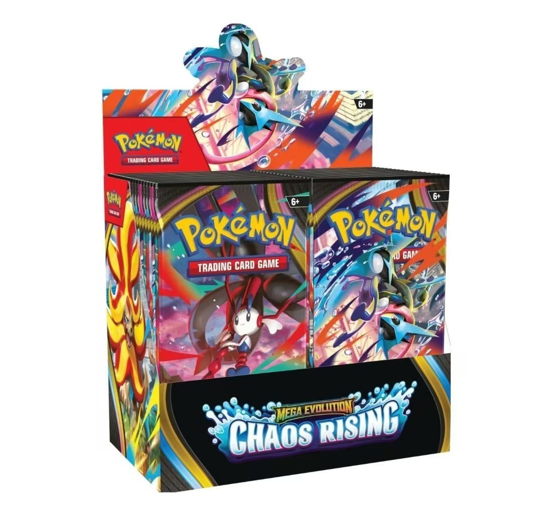 Pokemon ME04 PTCG Chaos Rising Ninja Spinner Booster Box 寶可夢