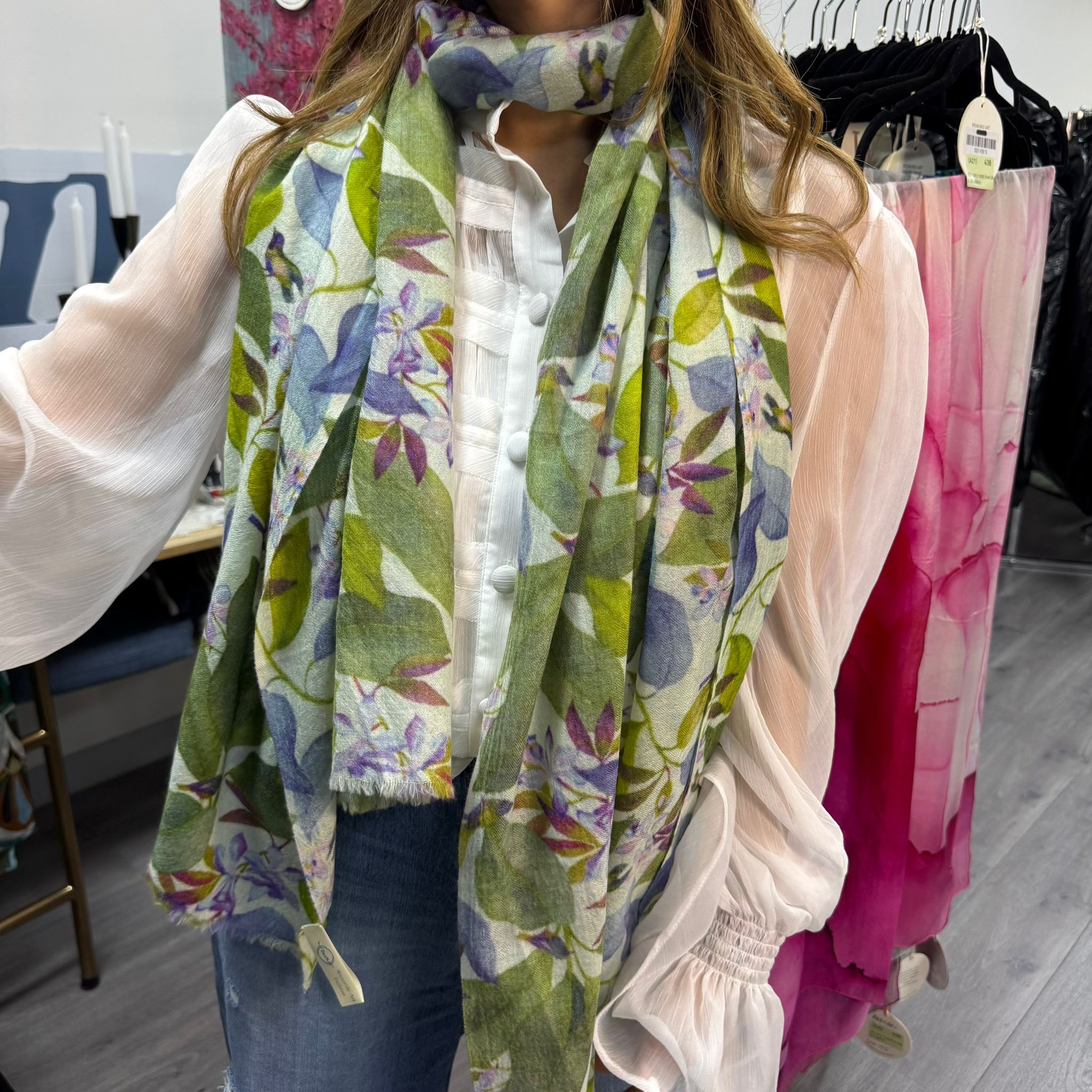 AUS-CCG0317-138 W26-55 FW 100% Fine Merino Wool 70 x 200cm (A98)